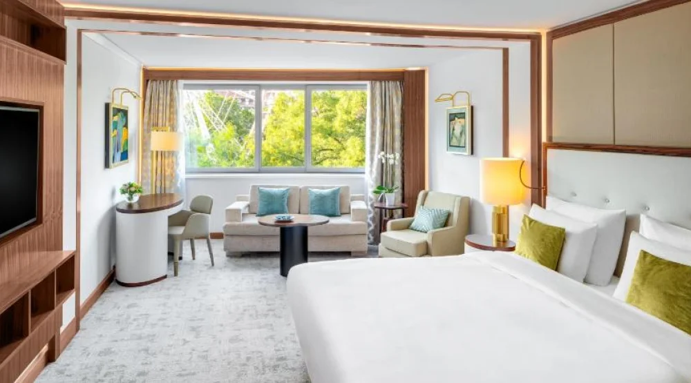 Junior Suite at Kempinski Hotel Corvinus Budapest