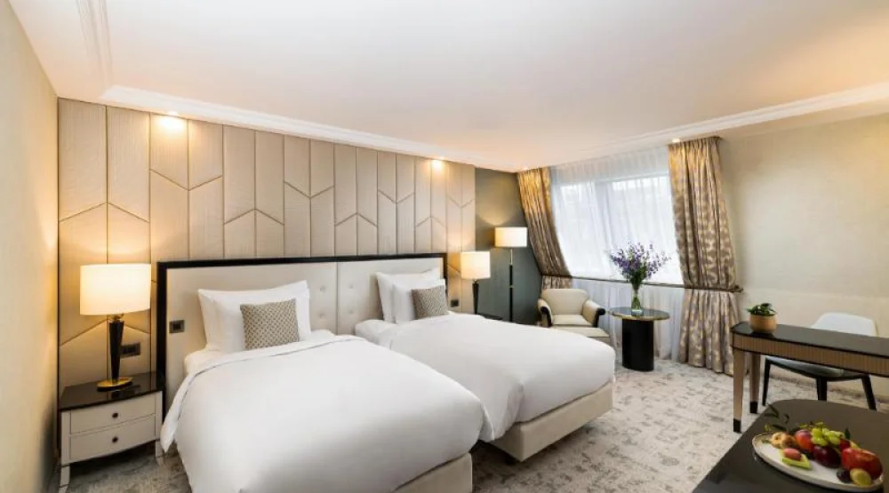 Premium Deluxe Twin Room at Kempinski Hotel Corvinus Budapest