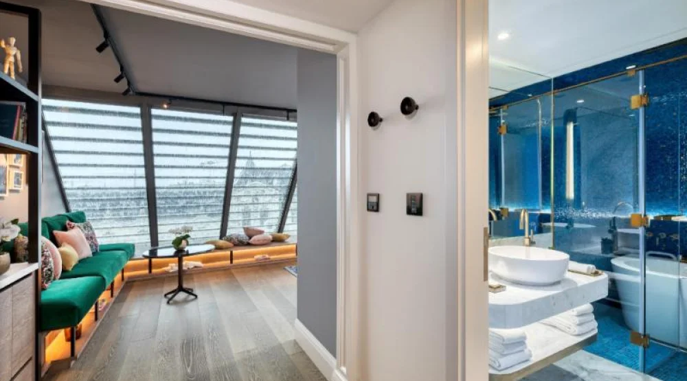 Loft Room, Guest Room, One King, City View, Top Floor at Matild Palace A Luxury Collection Hotel