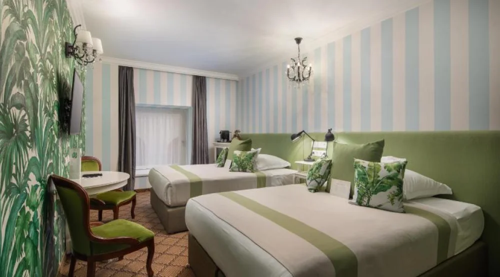 Superior Double Room with Two Double Beds at Mystery Hotel Budapest