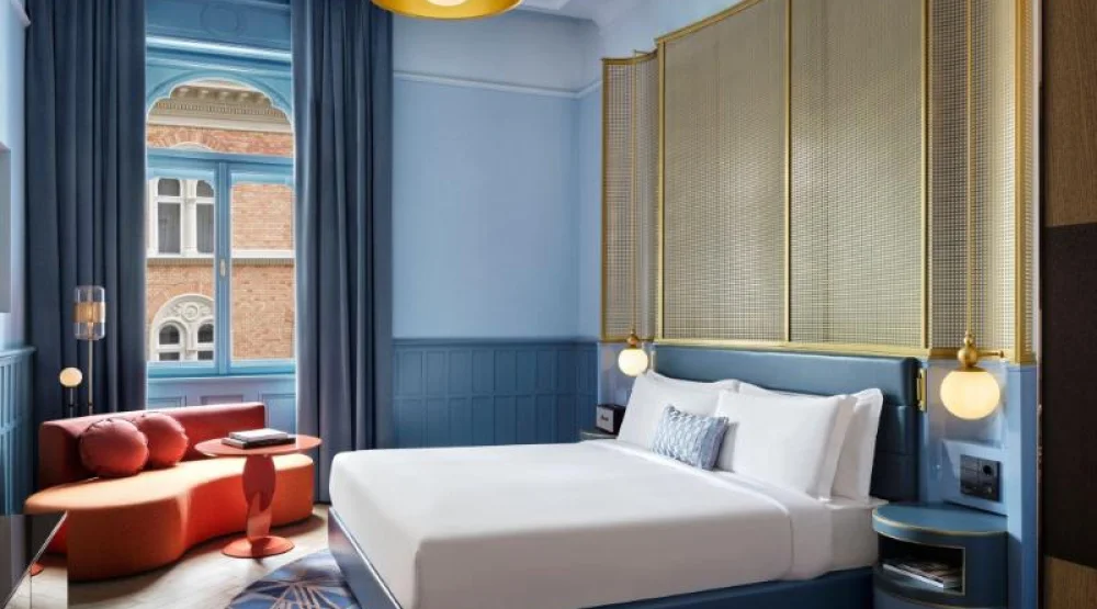 Wonderful Room, Guest Room, One King, Street View at W Budapest