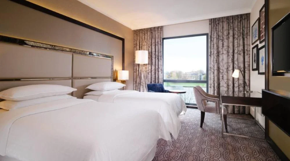 Grand Deluxe, Guest Room, Two Twin, Wawel Or Vistula View at Sheraton Grand Krakow