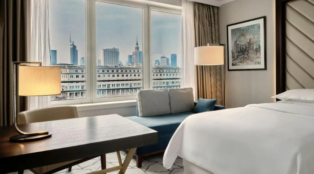 Classic, Guest Room, Two Twin at Sheraton Grand Warsaw