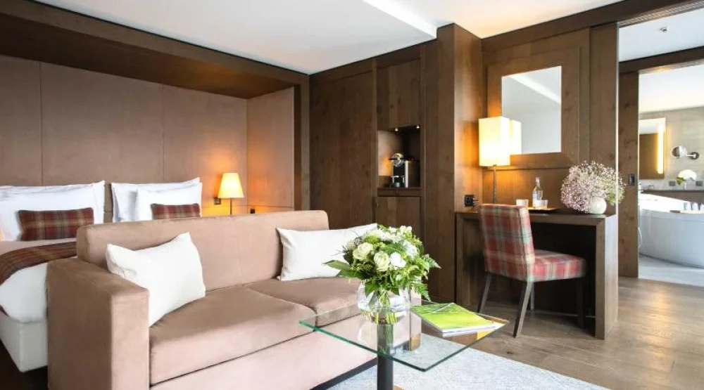Deluxe Junior Suite at Crans Ambassador