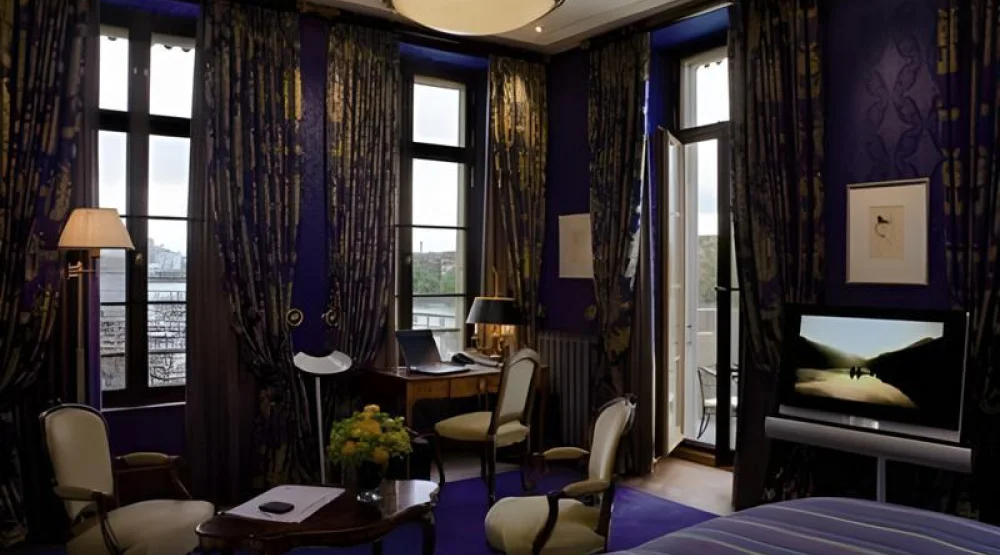 River Junior Suite at Grand Hotel Les Trois Rois