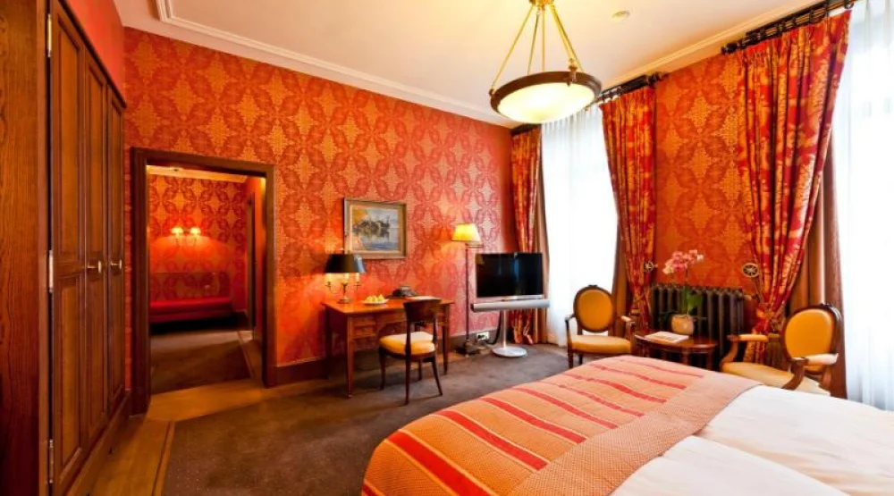 City King Room at Grand Hotel Les Trois Rois