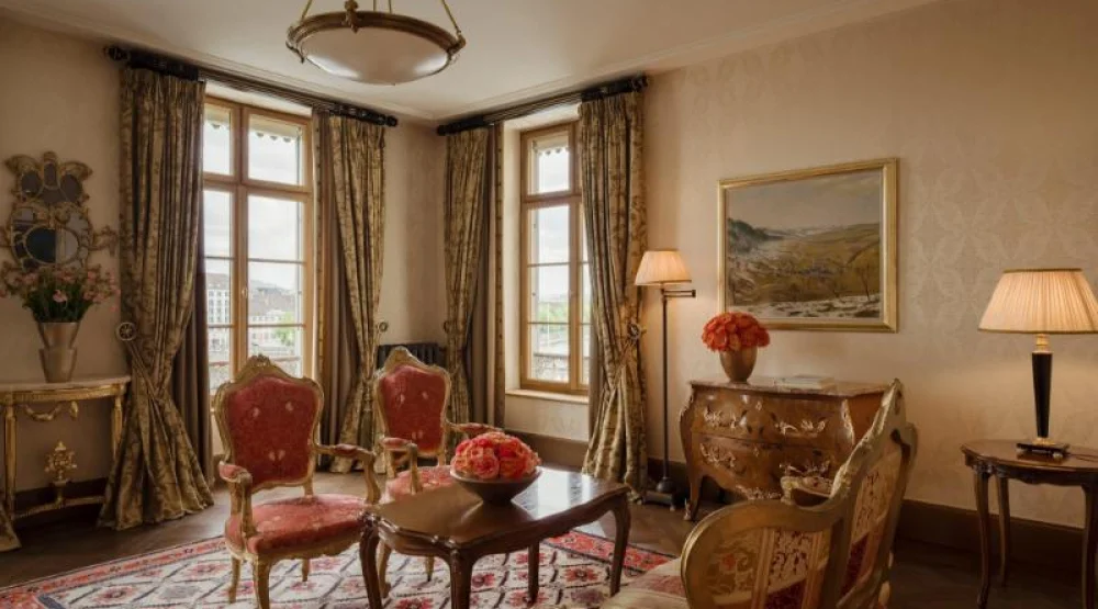 River Suite at Grand Hotel Les Trois Rois