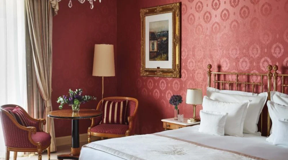 Deluxe Room Lake View at Grand Hotel National Luzern