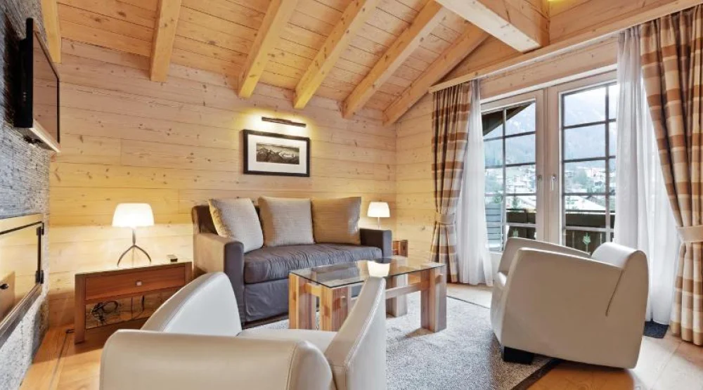 Chalet Suite with Matterhorn View at Grand Hotel Zermatterhof