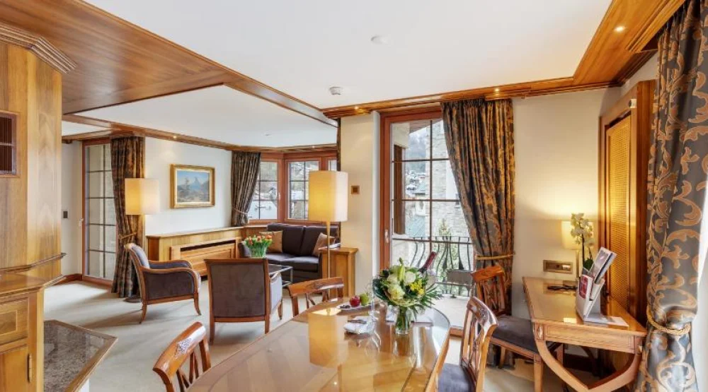 Grand Suite with Matterhorn View at Grand Hotel Zermatterhof