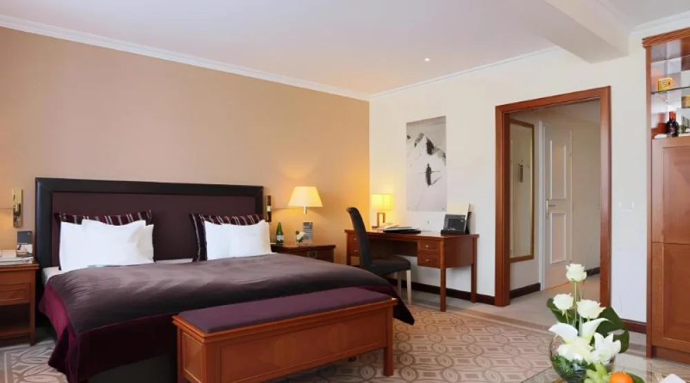 Classic Junior Suite at Grand Hotel Des Bains Kempinski St. Moritz