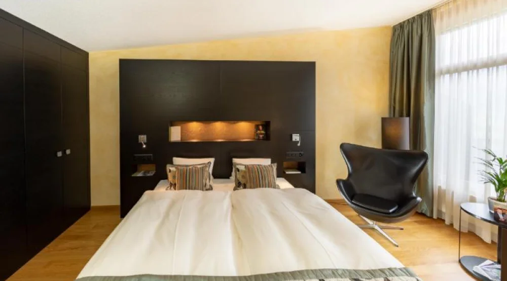 Cosy Double Room at Lenkerhof Gourmet Spa Resort