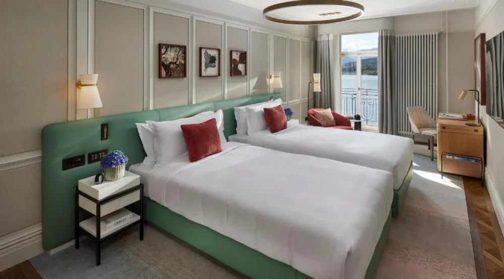 Deluxe Lake View Room at Mandarin Oriental Palace Luzern