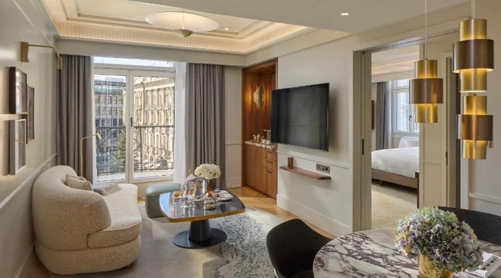 Corner Suite with Balcony at Mandarin Oriental Savoy Zurich