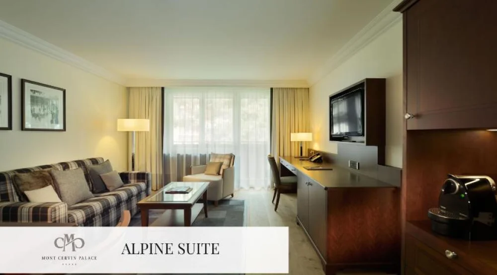Alpine One Bedroom Suite at Mont Cervin Palace