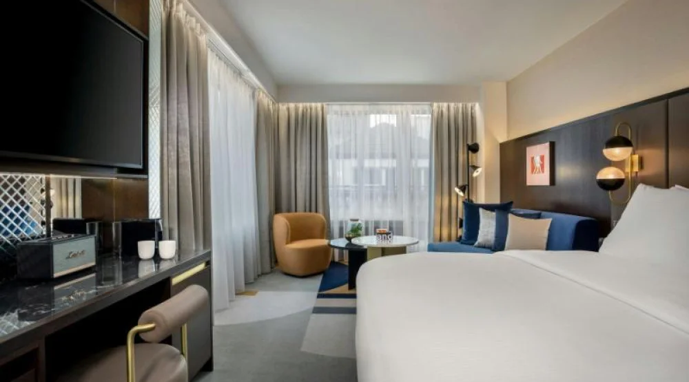 Junior Suite, One Bedroom Junior Suite, One King, Terrace at Neues Schloss Privat Hotel Zurich Autograph Collection