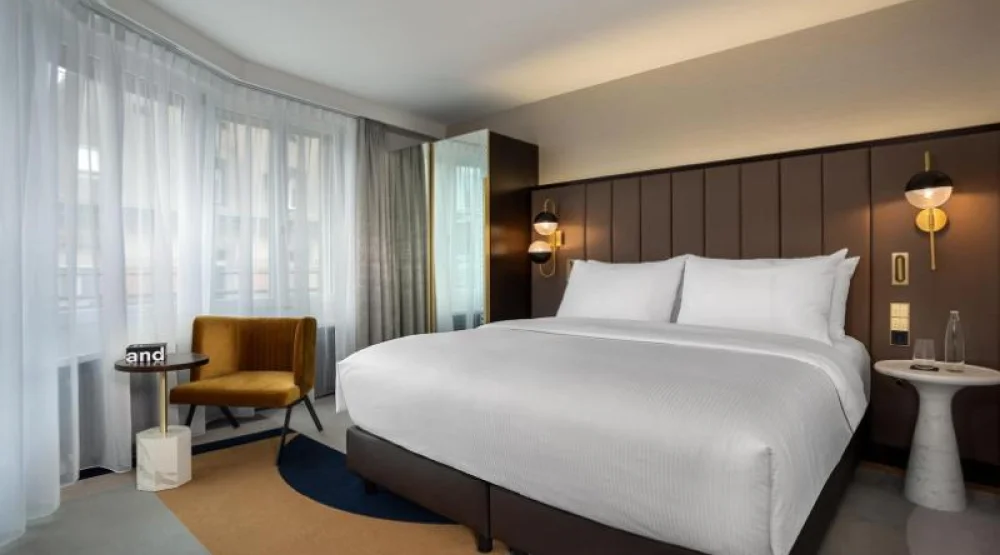 Corner Suite, One Bedroom Suite, One King, Corner Room, Balcony at Neues Schloss Privat Hotel Zurich Autograph Collection