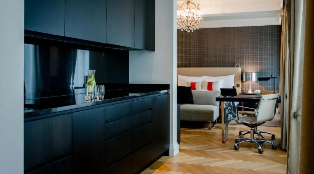 Boutique One Bedroom Suite with Kitchenette at Hotel Schweizerhof Bern & Spa
