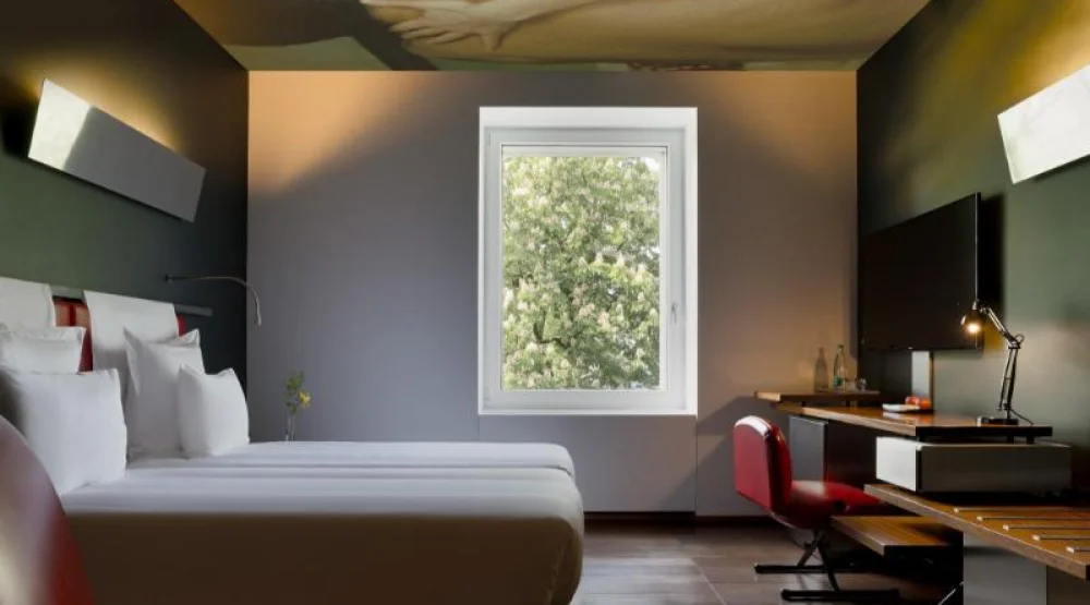 Deluxe, Studio, Two Twin, Park View at The Hotel Lucerne Autograph Collection