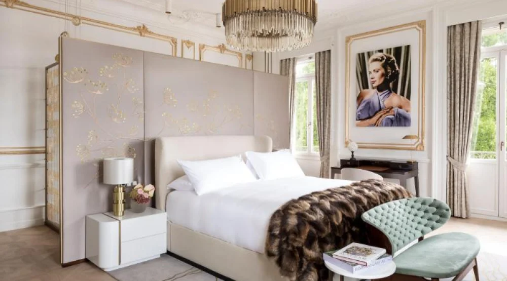 Grace Kelly Suite, One Bedroom Presidential Suite, One King, Lakefront, Balcony at The Ritz-Carlton Hotel de la Paix Geneva