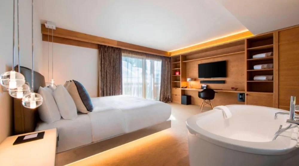 Marvelous Residence, Two Bedroom Residence, Bedroom 1: One King, Bedroom 2: One King, Mountain View at W Verbier