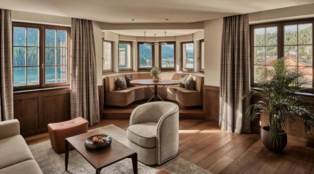 Corner Suite - Historic La Margna Wing at Grace La Margna St. Moritz