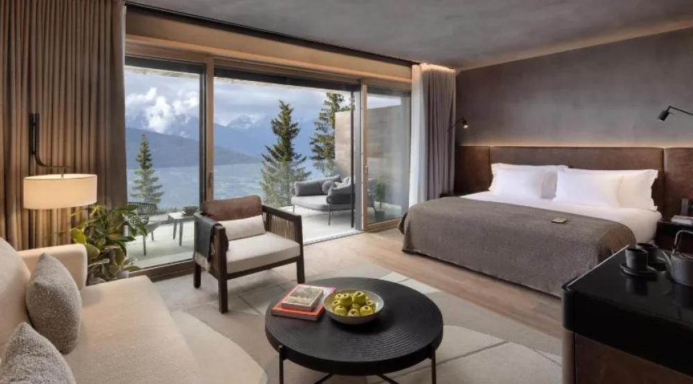 Superior Terrace at Six Senses Crans Montana