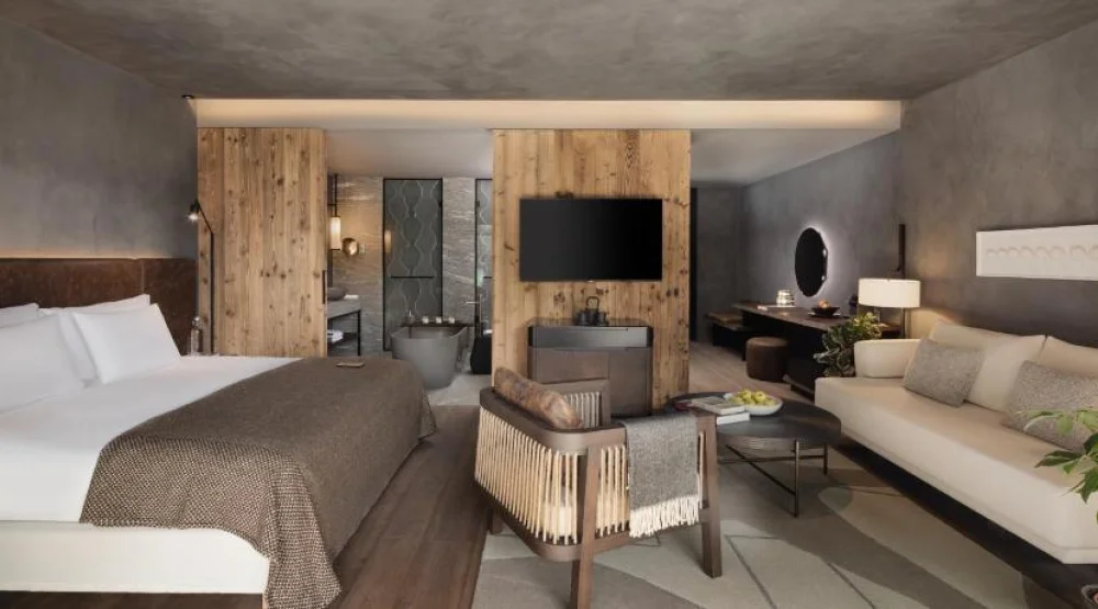 Deluxe Terrace at Six Senses Crans Montana