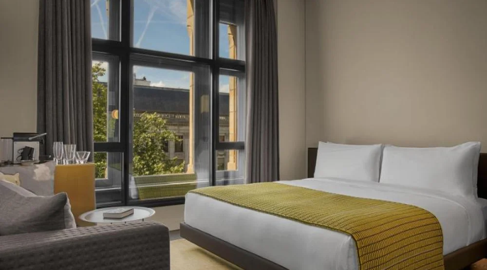 Superior Bank Canal, Guest Room, One King, Canal View at W Amsterdam