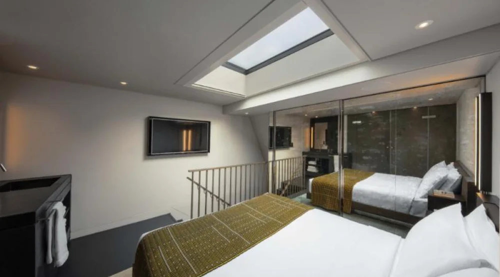 Studio Loft Suite Bank, One Bedroom Bi-level Loft, in Loft: One King at W Amsterdam