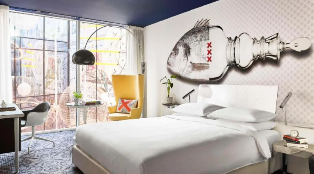 One King Bed Atrium View at Andaz Amsterdam Prinsengracht