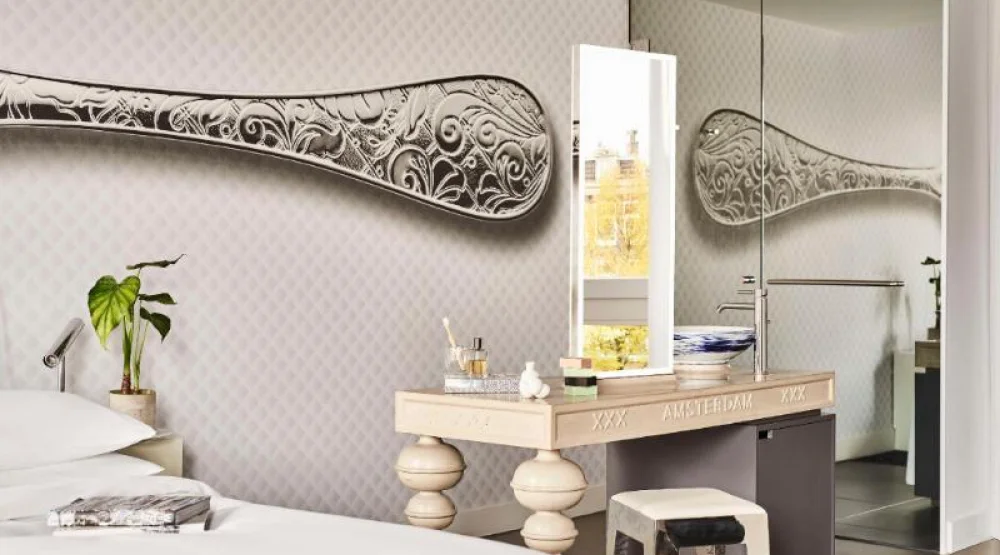 One Queen Bed with Terrace at Andaz Amsterdam Prinsengracht