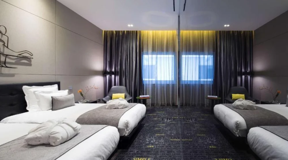 Art Twin Room at Art'otel Amsterdam