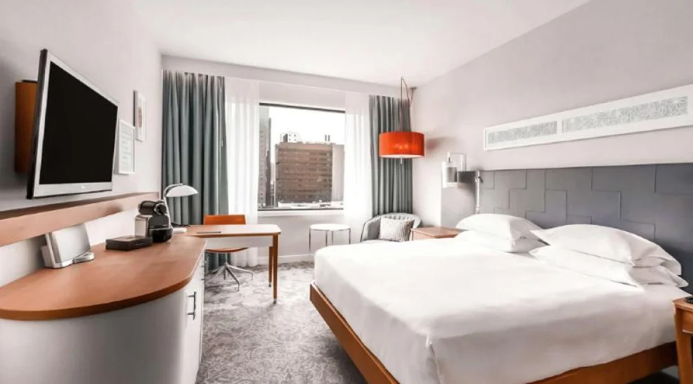 Superior King Guest Room at Hilton Rotterdam