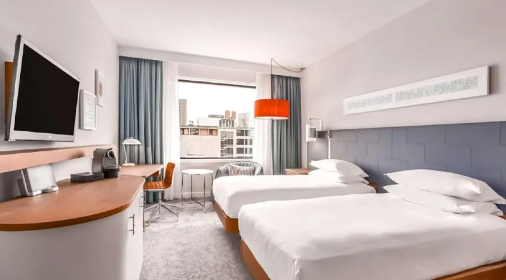 Twin Executive Room at Hilton Rotterdam