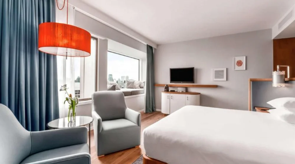 King Junior Suite at Hilton Rotterdam