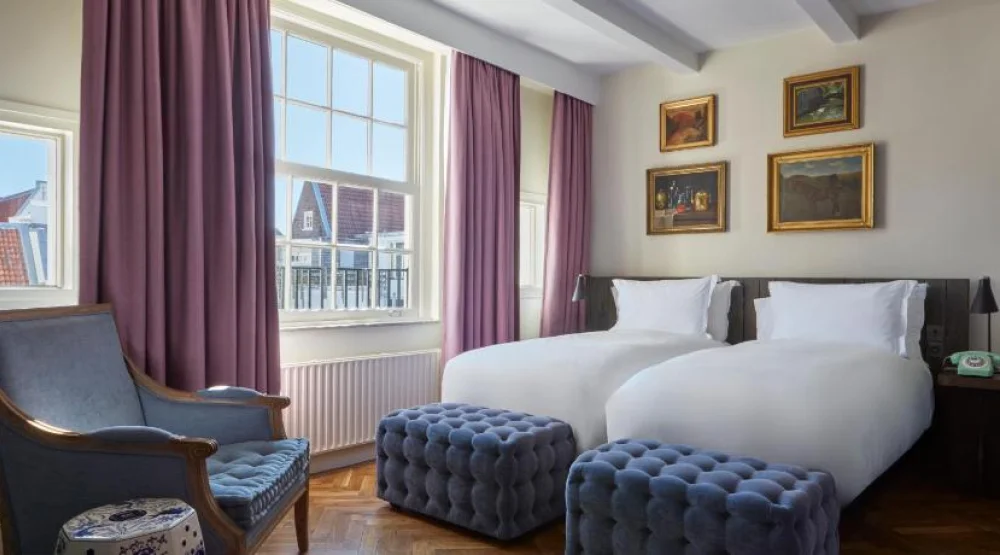 Classic Twin Room at Pulitzer Amsterdam