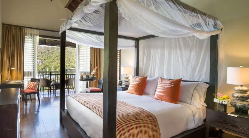 Junior Suite Bay View at Zoetry Marigot Bay St Lucia