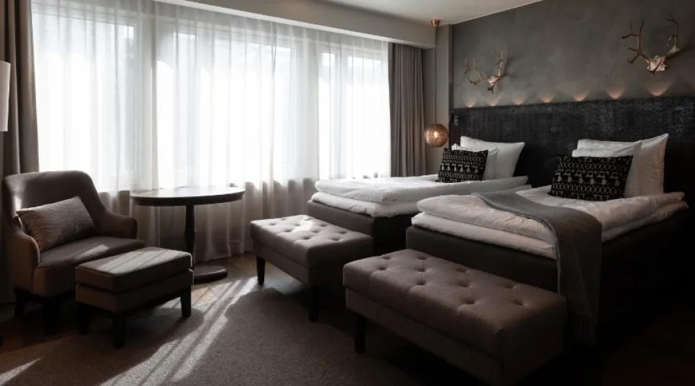 Mystique Deluxe Twin Room with Sauna at Lapland Hotels Bulevardi