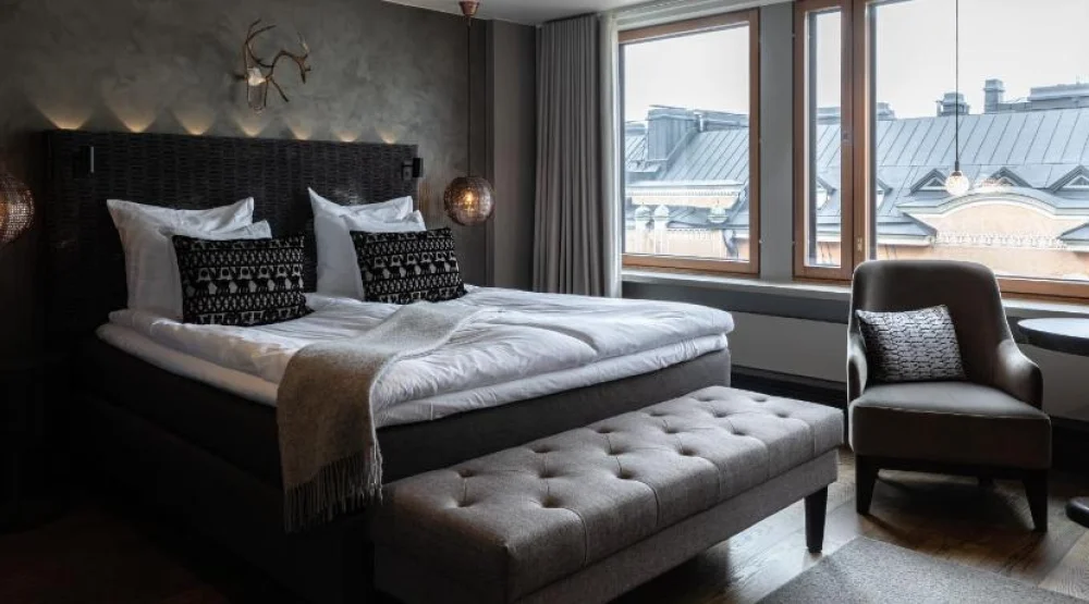 Mystique Deluxe Double Room with Sauna at Lapland Hotels Bulevardi