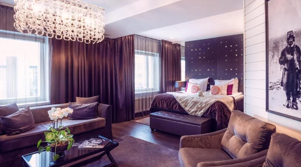 Polar Double Room with Sauna at Arctic Light Hotel