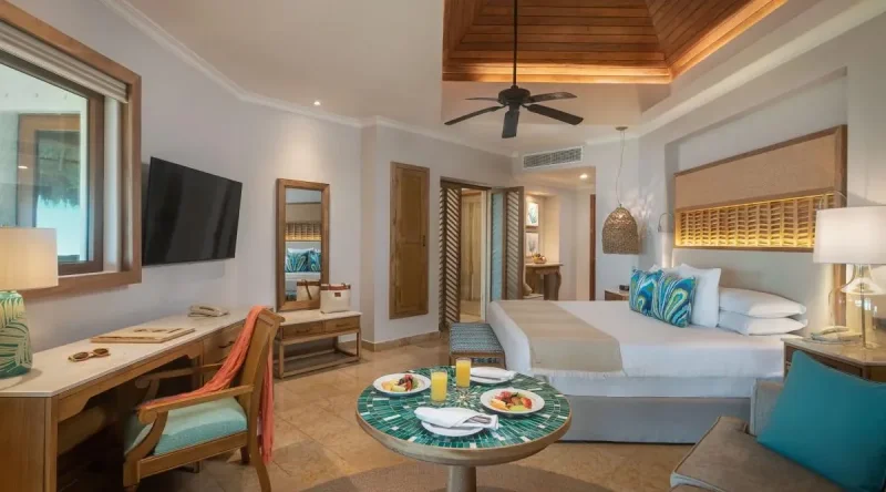 Emerald Ocean Front Junior Suite at Valentin Imperial Riviera Maya
