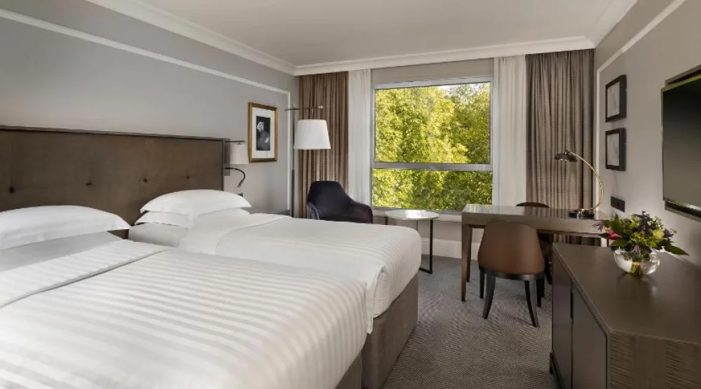 Twin Room with Garden View at Hyatt Regency London The Churchill