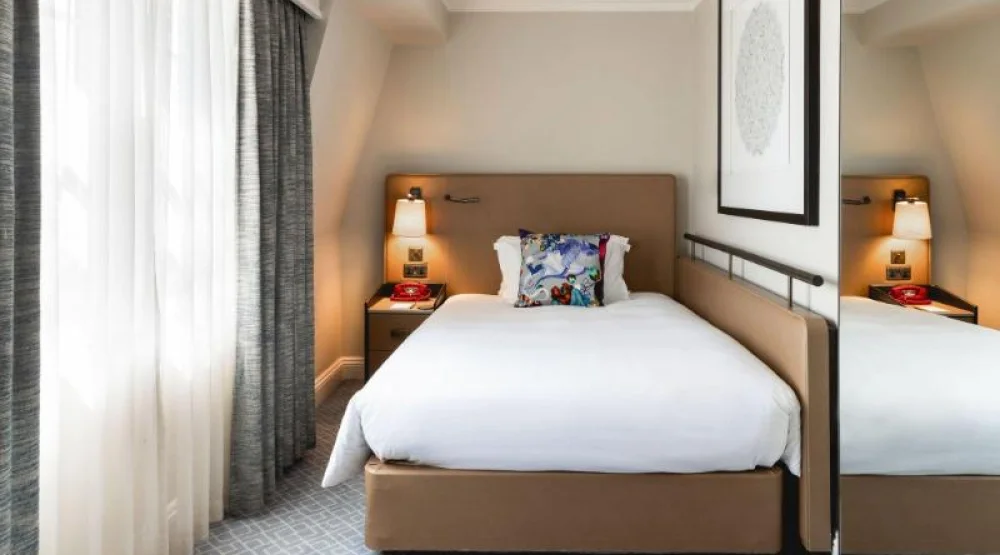 One Snug Double Bed at Kimpton Fitzroy London