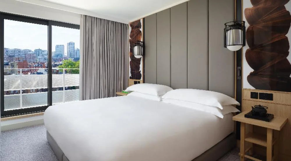 Deluxe Balcony Room at Nobu Hotel London Portman Square