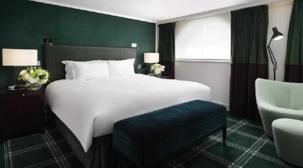 Deluxe Suite, One King Bed, Separate Living Room with Sofa Bed. at Sofitel London St James