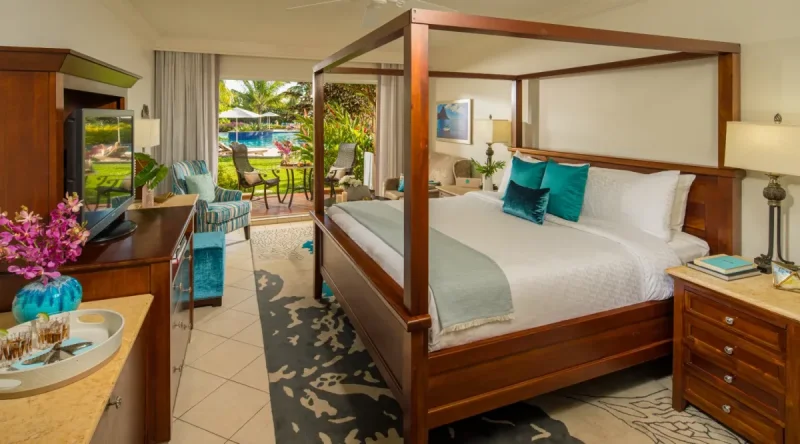 Caribbean Honeymoon Walkout at Sandals Grande St Lucian