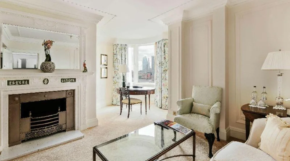 One Bedroom Partial River View Suite at The Savoy