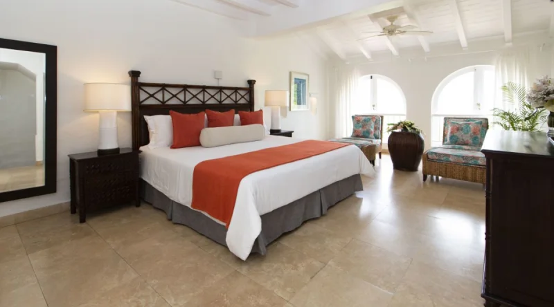 Ocean View Guestroom at Windjammer Landing Villa Beach Resort