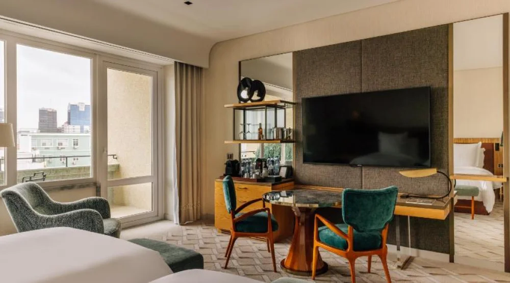 Premier City View Room Two Twin at Four Seasons Hotel Ritz Lisbon